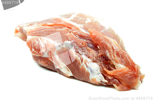 Image of Sliced of raw pork