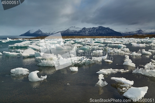 Image of Glacial lake in Iceland