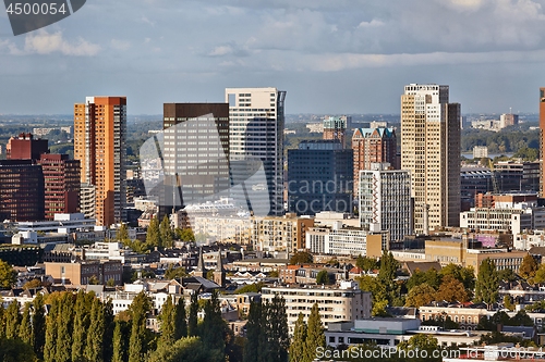 Image of Rotterdam panoramic view