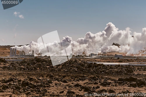 Image of Geothermal power plant