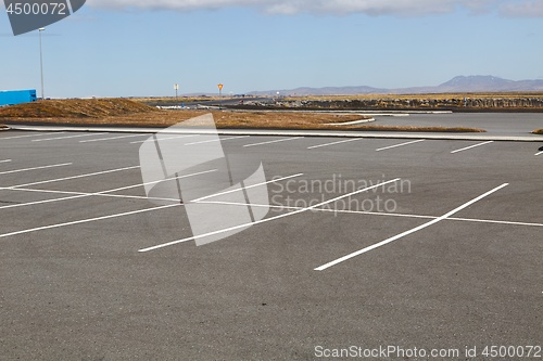 Image of Empty parking places