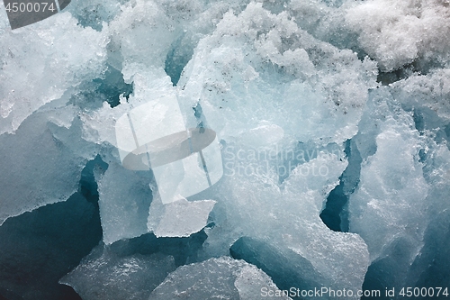 Image of Block of glacier ice