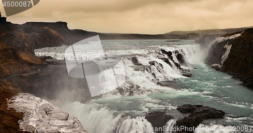 Image of Waterfall in Iceland