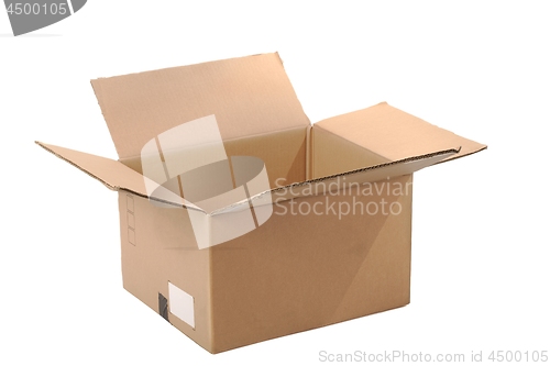 Image of Cardboard Box Open