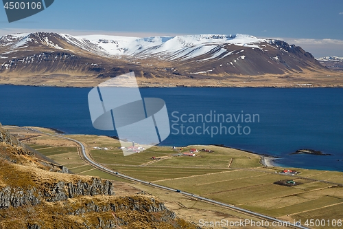 Image of Icelandic scenic landscape