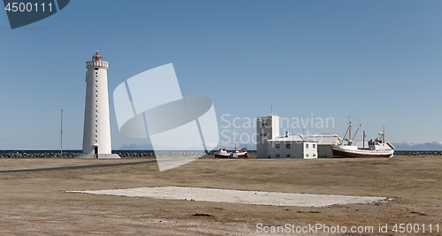 Image of Old White Lighthouse