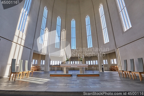 Image of Modern Cathedral Interior