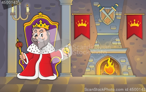 Image of King on throne theme image 2