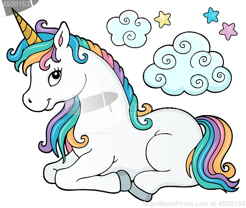 Image of Stylized unicorn theme image 2