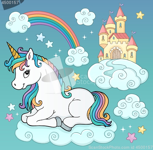 Image of Unicorn and objects theme image 3