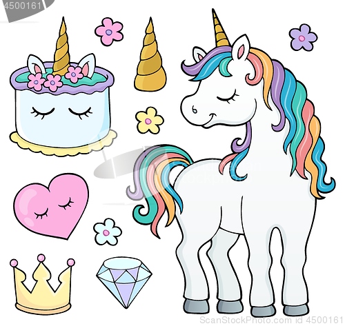 Image of Unicorn and objects theme image 4