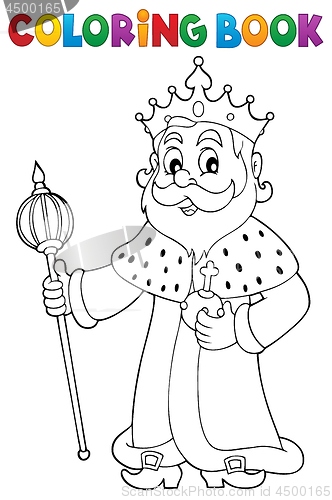 Image of Coloring book king topic 1
