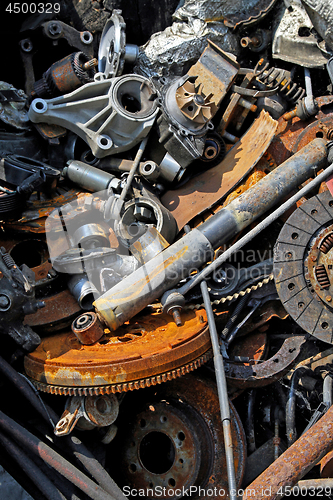 Image of Scrap Car Metal