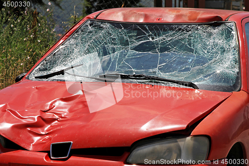 Image of Broken Windscreen