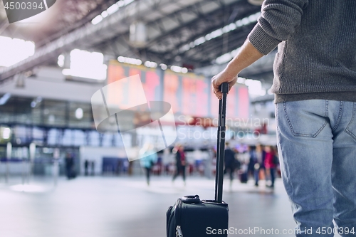 Image of Airport departure area