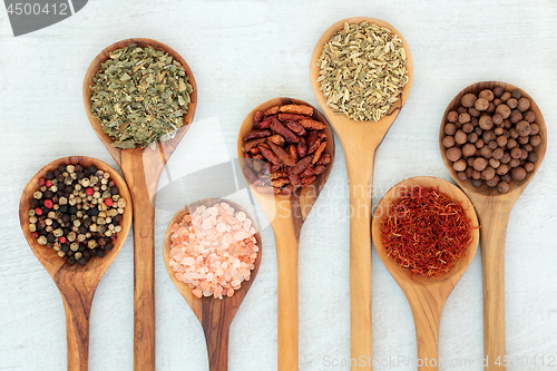 Image of Dried Herb and Spice Food Seasoning