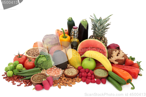 Image of Healthy Alkaline Food Collection