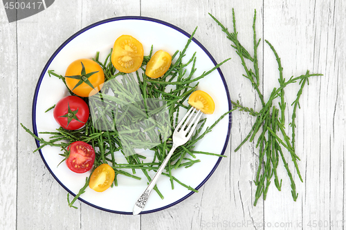 Image of Samphire and Tomatoes Health Food