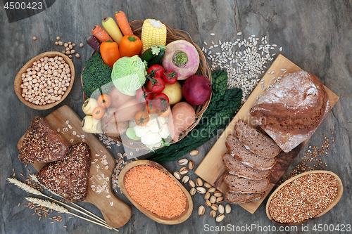 Image of High Fibre Health Food Selection