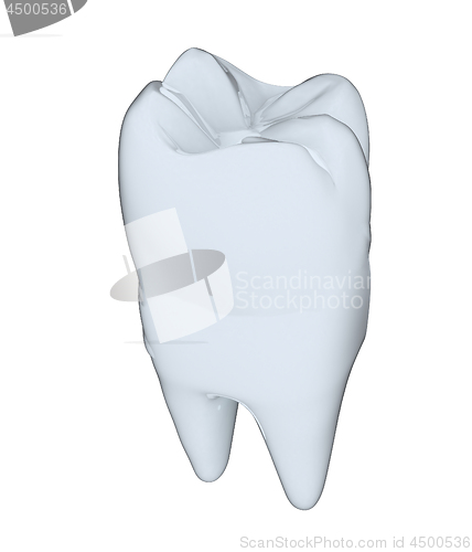 Image of Tooth. 3d illustration