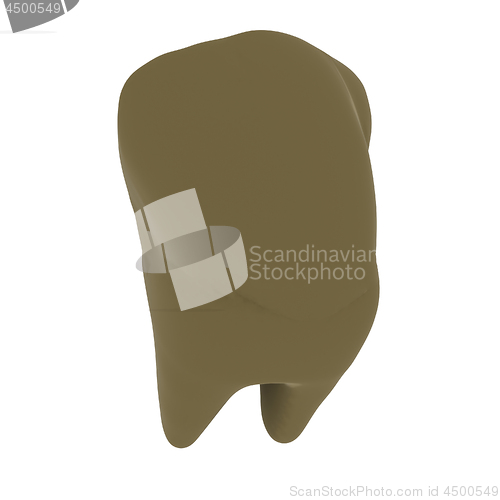 Image of Tooth. 3d illustration