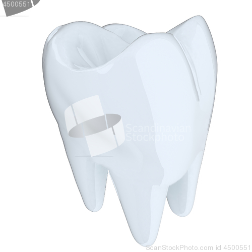 Image of Tooth. 3d illustration