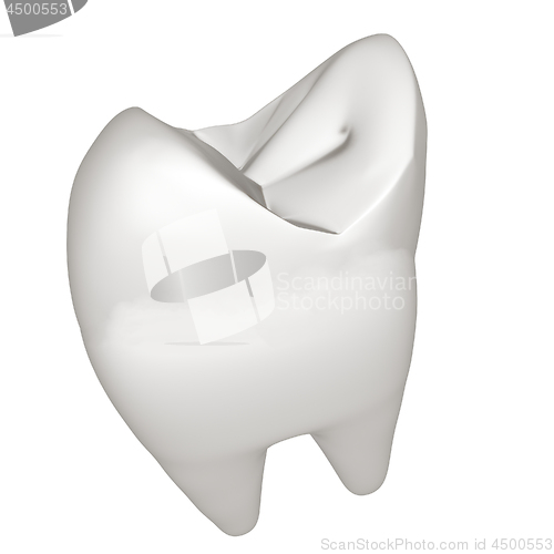 Image of Tooth. 3d illustration