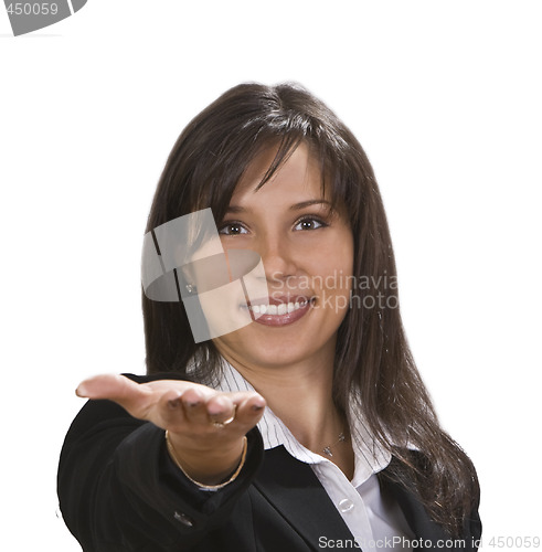 Image of Woman with a positive attitude