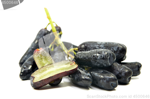 Image of Sweet black sapphire grapes