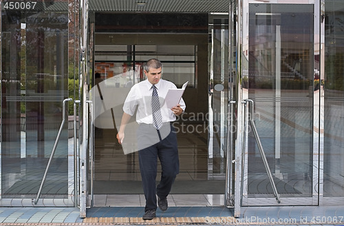 Image of Busy businessman