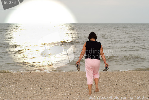 Image of Child At The Beach