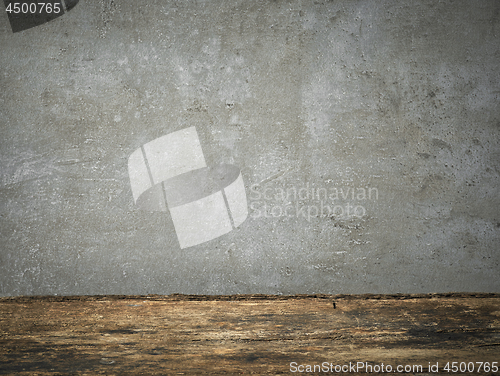 Image of Old wood kitchen table