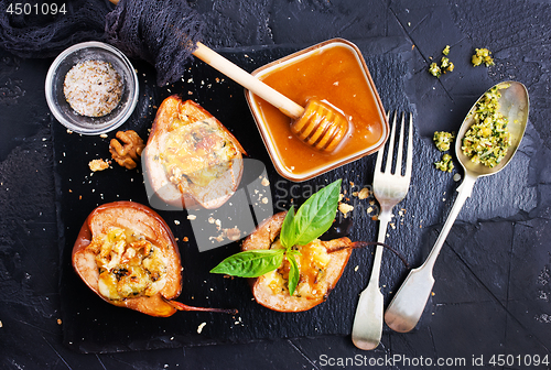 Image of baked pears 