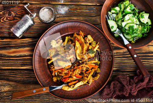 Image of vegetable stew with meat