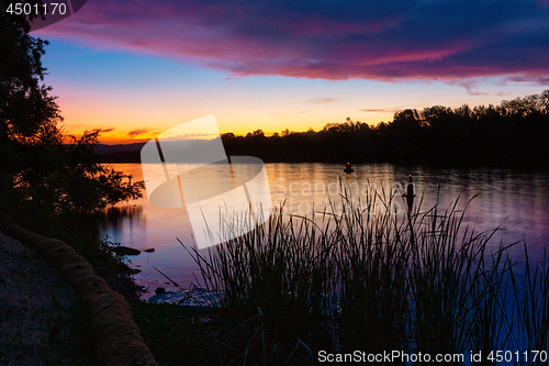 Image of Riverside Nepean sunsets