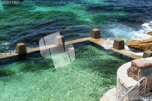 Image of Swimmer in Ross Jones Pool, Coogee