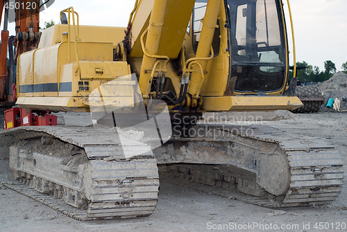 Image of Backhoe Treads