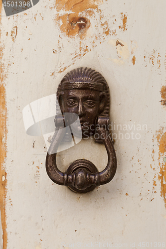 Image of Ancient italian door knocker.