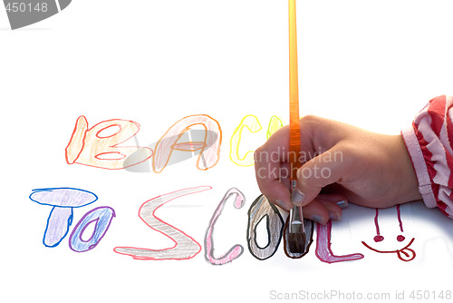 Image of Painting Back To School