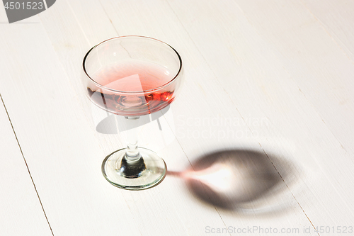 Image of The rose exotic cocktail