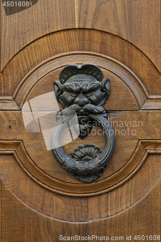 Image of Ancient italian door knocker.