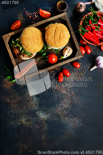 Image of burgers