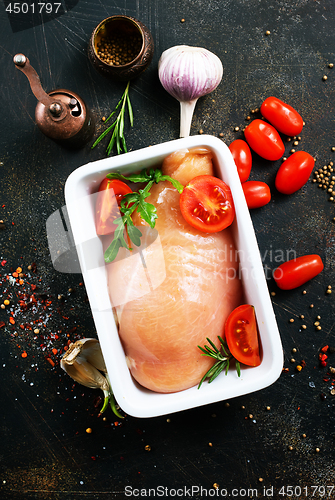 Image of raw chicken