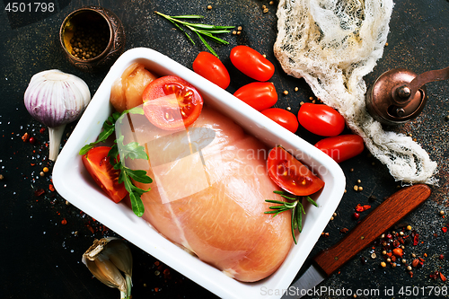 Image of raw chicken