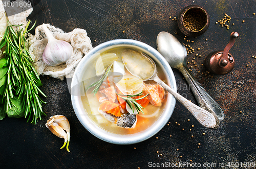 Image of fish soup