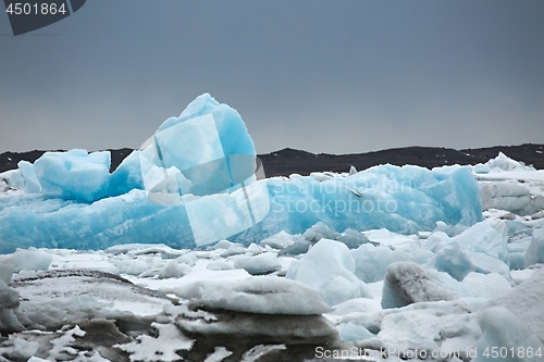 Image of Glacial lake in Iceland