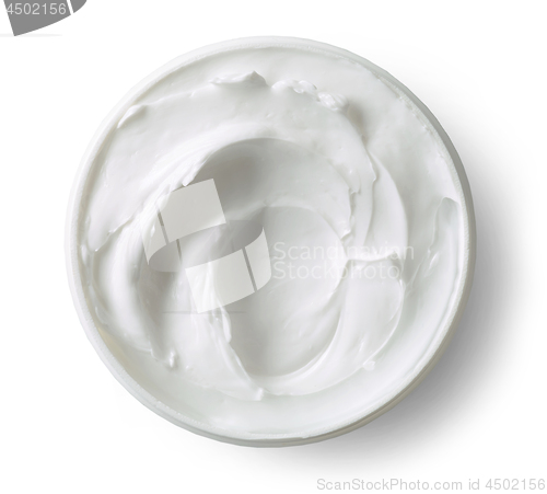 Image of white cocmetic cream