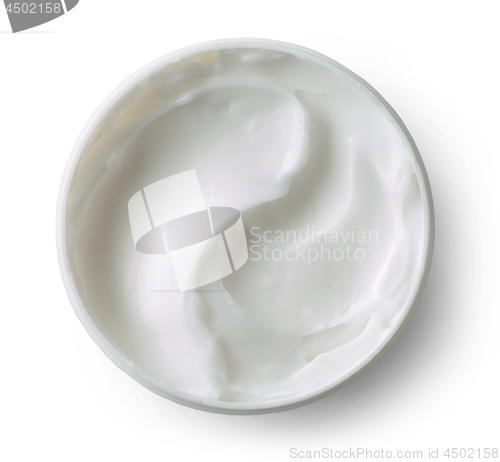 Image of white cocmetic cream