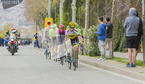 Image of Group of Cyclists - Tour de Catalunya 2016