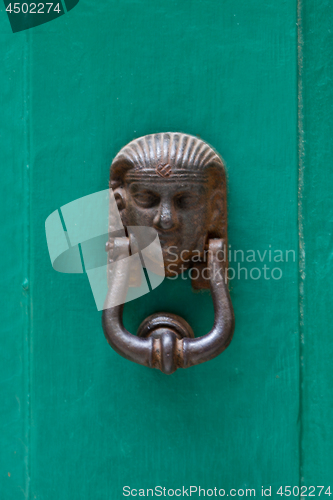 Image of Ancient italian door knocker.